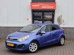 Kia Rio 1.2 CVVT Plus Pack airco LM 4-deurs, Auto's, Kia, Euro 5, Gebruikt, 4 cilinders, Blauw
