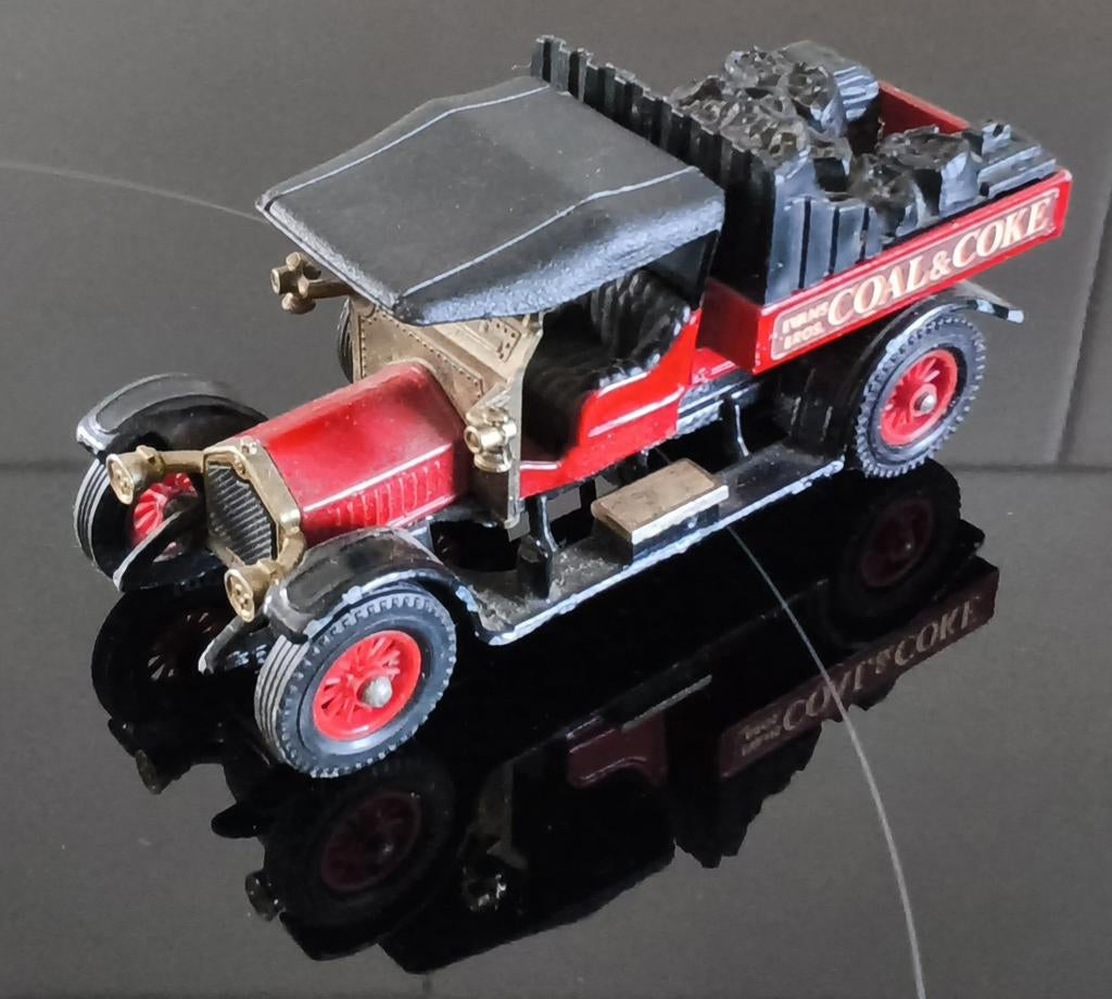 Matchbox oldtimer Crossley kolenauto, Ophalen of Verzenden, Auto