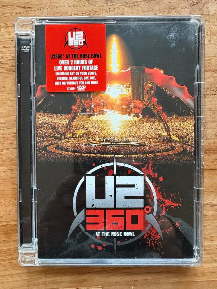 U2 - 360 At The Rose Bowl DVD (live concert), Cd's en Dvd's, Dvd's | Muziek en Concerten, Gebruikt, Muziek en Concerten, Boxset
