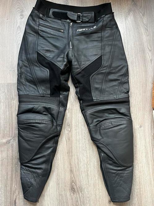 Restyle leren motorbroek maat 40 CE-ANNA – AAA + CE-Level 2, Motoren, Kleding | Motorkleding, Broek | leer, Tweedehands, Ophalen of Verzenden