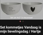 Gusta genieters 8 kommen of 8 mokken * nieuw!, Nieuw, Ophalen of Verzenden, Kom(men), Overige stijlen