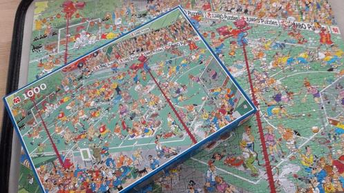 Jan van Haasteren Hockey Kampioenschappen 1000st compleet, Hobby en Vrije tijd, Denksport en Puzzels, Zo goed als nieuw, Legpuzzel