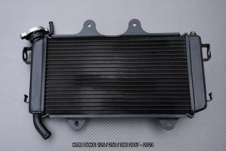 Radiateur Koeler AVDB KTM DUKE 125 / 250 / 390 2017 - 2023, Motoren, Accessoires | Overige, Nieuw, Verzenden