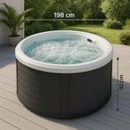 Luxe Jacuzzi - Ontspanning in eigen tuin!, Tuin en Terras, Bubbelbaden en Hottubs, Zo goed als nieuw, Inbouw, Vast, Afdekzeil