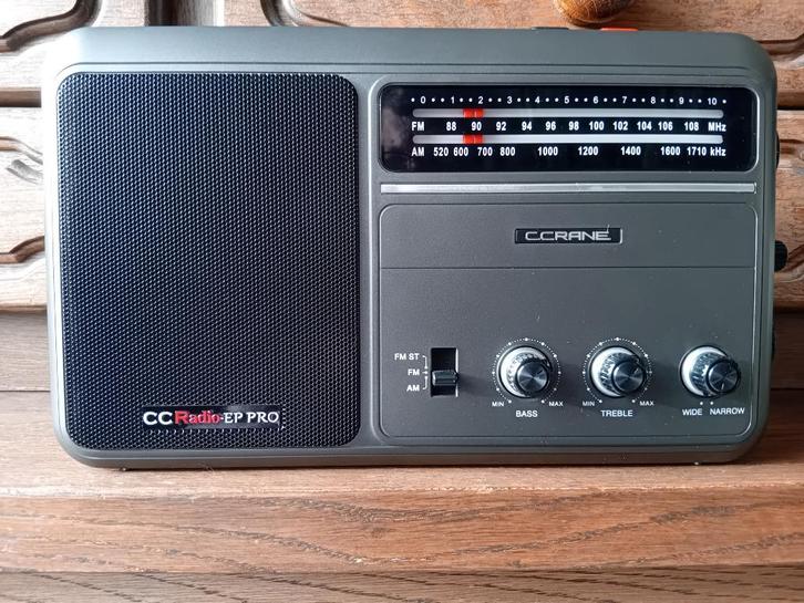 CCRadio - EP PRO AM FM Portable Analog DSP + Twin Coil, Audio, Tv en Foto, Radio's, Zo goed als nieuw, Radio, Ophalen of Verzenden