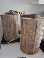 2 Windlichten van natuurlijk materiaal, Ophalen, Gebruikt