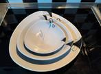 Vintage schalenset Flora Gouda Capri 1001 1002 1003 schaal, Antiek en Kunst, Ophalen of Verzenden