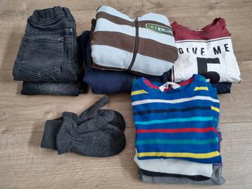 Winterkleding pakket maat 110 beschikbaar voor biedingen