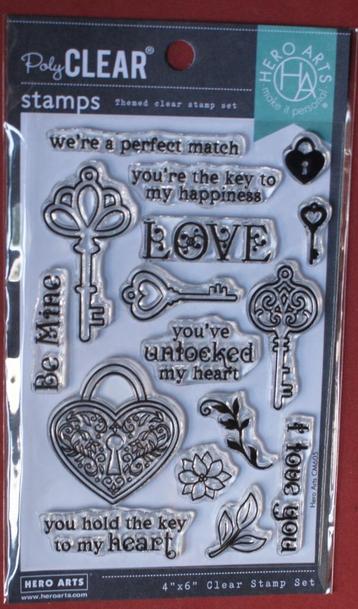 Uitzoeken Hero Arts Poly Clear Stamps en Cut, per 3 € 6,50 beschikbaar voor biedingen