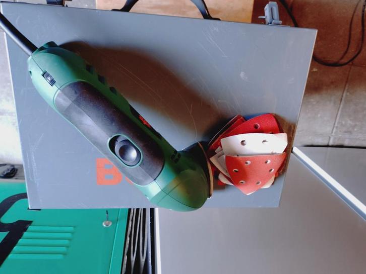 Diverse schuurmachines en, Doe-het-zelf en Verbouw, Gereedschap | Schuurmachines, Zo goed als nieuw, Overige typen, 1200 watt of meer