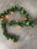 Kerstguirlande met batterijverlichting 1,7 meter, Diversen, Kerst, Ophalen of Verzenden, Nieuw