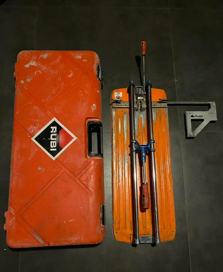 Rubi TS-66 tegelsnijder, Doe-het-zelf en Verbouw, Gereedschap | Handgereedschap, Gebruikt, Ophalen of Verzenden