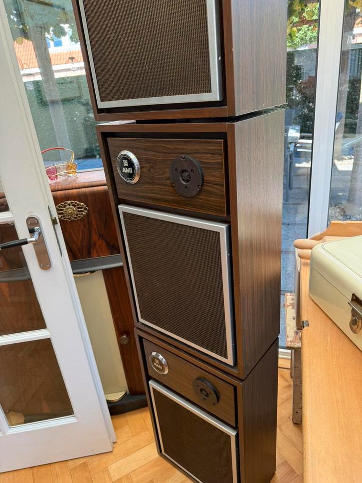Rowe ami jukebox speaker en selector, Verzamelen, Automaten | Jukeboxen, Zo goed als nieuw, Ami, 1950 tot 1960, Ophalen of Verzenden