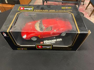 Bburago Ferrari 250 Le Mans 1965 1:18 (Rood) beschikbaar voor biedingen