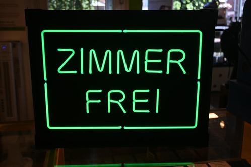 Neon borden "Zimmer Frei" & "Geoffnet" €25 per stuk, Verzamelen, Merken en Reclamevoorwerpen, Nieuw, Lichtbak of (neon) lamp, Ophalen of Verzenden