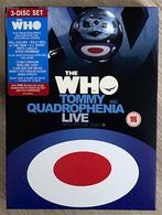 The Who 3 DVD box Quadrophenia Tommy Hits 5.1 Dolby, Ophalen of Verzenden, Zo goed als nieuw, Poprock