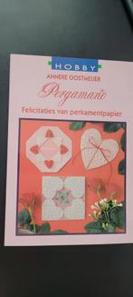 Pergamano Hobby - Kaarten maken van perkamentpapier, Verzenden, Zo goed als nieuw, Scrapbooking en Knutselen, Anneke Oostmeijer
