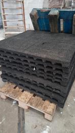 Rubber Tegels - Gebruikt, Ophalen of Verzenden, Gebruikt, Kunststof