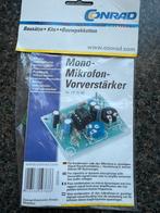 Elektronica kit om een microfoonvoorversterker, Hobby en Vrije tijd, Elektronica-componenten, Ophalen of Verzenden, Nieuw