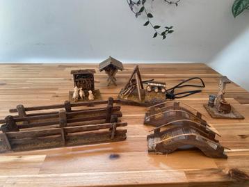 Miniatuur Kerststal Accessoires Set beschikbaar voor biedingen