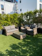 Loungeset wicker, Tuin en Terras, Ophalen, Zo goed als nieuw, Wicker, Bank