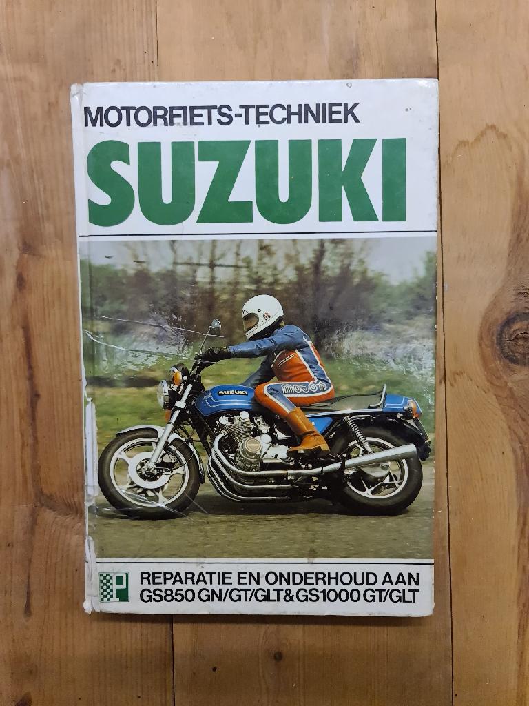 Motorfiets-techniek Suzuki GS850GN- GT- GLT & GS1000GT- GLT, Motoren, Handleidingen en Instructieboekjes, Ophalen of Verzenden