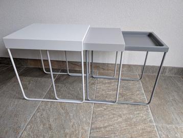 IKEA Granboda nesttafel / bijzettafel set van 3 ALS NIEUW  beschikbaar voor biedingen