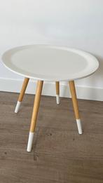 Twee bijzettafel van zuiver, Huis en Inrichting, 45 tot 60 cm, Minder dan 55 cm, Gebruikt, Rond