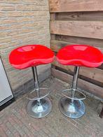 Barkrukken, Huis en Inrichting, Barkrukken, 2 krukken, Ophalen, Gebruikt, In hoogte verstelbaar