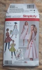 Naaipatroon Simplicity 8085 maat 32-40, Hobby en Vrije tijd, Kledingpatronen, Overige merken, Overige typen, Vrouw, Ophalen of Verzenden
