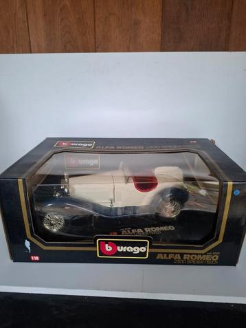 Partij / verzameling 1/18 bburago modelautos in doos beschikbaar voor biedingen