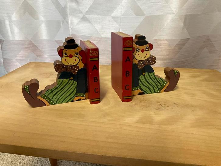 boekensteunen, Huis en Inrichting, Woonaccessoires | Wandplanken en Boekenplanken, Zo goed als nieuw, Ophalen of Verzenden