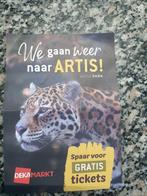 Artis entree kaart 15 euro, Ophalen, Zegels, Bonnen of Punten
