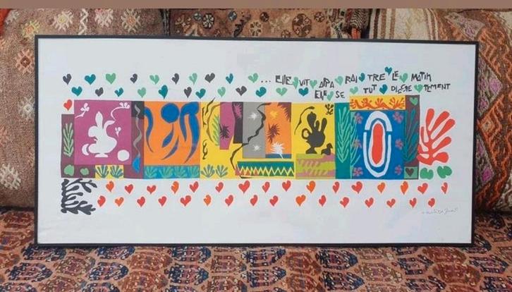 1001 Nights Juin '50 Lithograph by Henri Matisse, Signed, Antiek en Kunst, Kunst | Litho's en Zeefdrukken, Ophalen of Verzenden