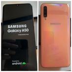 Samsung A50 - 128 GB - koraal, Telecommunicatie, Mobiele telefoons | Samsung, Gebruikt, Overige kleuren, Touchscreen, Ophalen of Verzenden