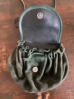 Oude leren tasje, Ophalen of Verzenden