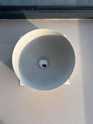 Looox Ceramic Small Wastafel - Lichtgrijs beschikbaar voor biedingen
