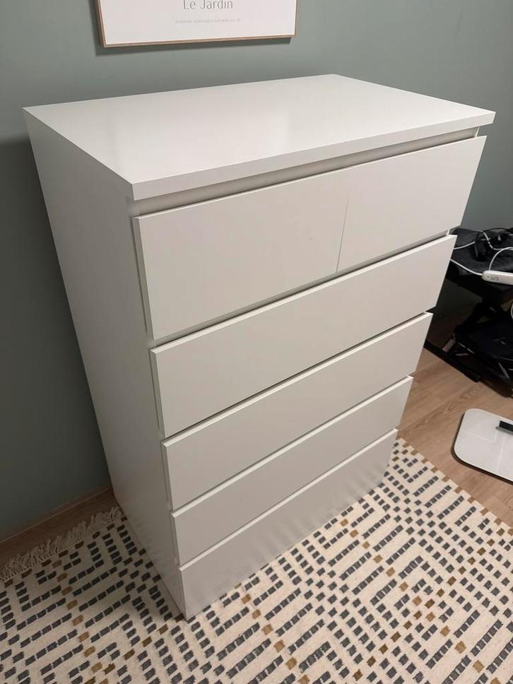 IKEA Malm ladekast, Huis en Inrichting, Kasten | Kledingkasten, Zo goed als nieuw, 100 tot 150 cm, 50 tot 100 cm, 25 tot 50 cm
