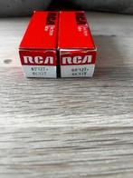 RCA 6cg7/6fq7 black plate D-getter, Ophalen of Verzenden, Buis of Buizen