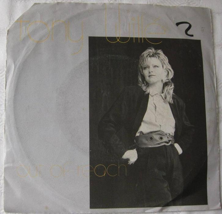 Vinyl Singeltje Tony Wille 1986, Cd's en Dvd's, Vinyl Singles, Zo goed als nieuw, Single, Pop, 7 inch, Ophalen of Verzenden
