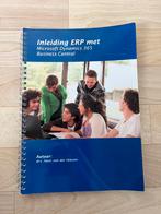 Inleiding ERP met Microsoft Dynamics 365 Business Central, Boeken, Ophalen of Verzenden, Hans van der Hoeven, Management, Zo goed als nieuw