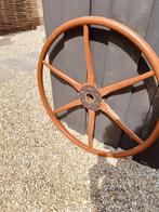 Houten stuurwiel 100 cm., Watersport en Boten, Ophalen, Gebruikt, Overige typen, Zeilboot of Motorboot