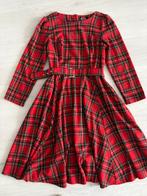 Vintage Jurk - Hearts & Roses - Maat: XL, Kleding | Dames, Maat 46/48 (XL) of groter, Nieuw, Ophalen of Verzenden, Knielengte