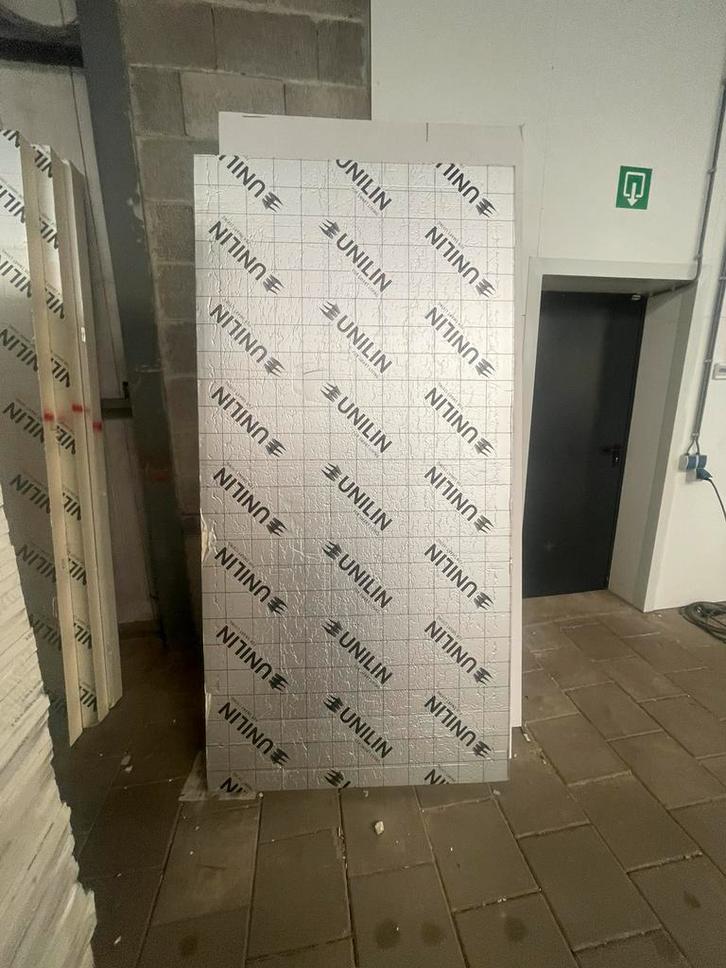 Te koop B keuze  Pir isolatie 14 cm met mes en groef, Doe-het-zelf en Verbouw, Isolatie en Afdichting, Zo goed als nieuw, Hardschuim (Pir)