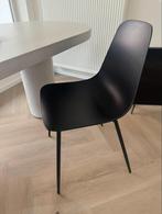 2 Nolon Eetkamerstoelen Zwart Fonq, Ophalen, Kunststof, Zwart, Zo goed als nieuw