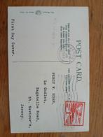 Postkaart Jersey met eerste dagafstempeling, Ophalen of Verzenden, Briefkaart