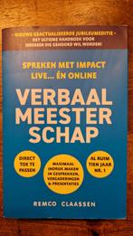 Verbaal Meesterschap - Remco Claassen, Ophalen of Verzenden, Zo goed als nieuw, Remco Claassen
