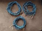 3x Kimber 4TC luidsprekerkabels met QED Airloc 4mm. banaan, Ophalen, Zo goed als nieuw, 2 tot 5 meter, Luidsprekerkabel