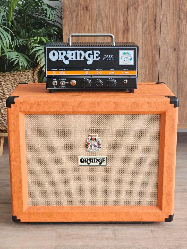 Orange Dark Terror Gitaarversterker + Speaker 1x12, Muziek en Instrumenten, Versterkers | Bas en Gitaar, Zo goed als nieuw, Gitaar