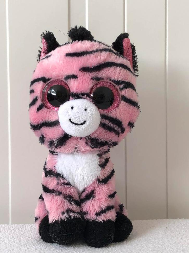 Ty beanie boo Zoey, 15cm, Kinderen en Baby's, Speelgoed | Knuffels en Pluche, Zo goed als nieuw, Overige typen, Ophalen of Verzenden